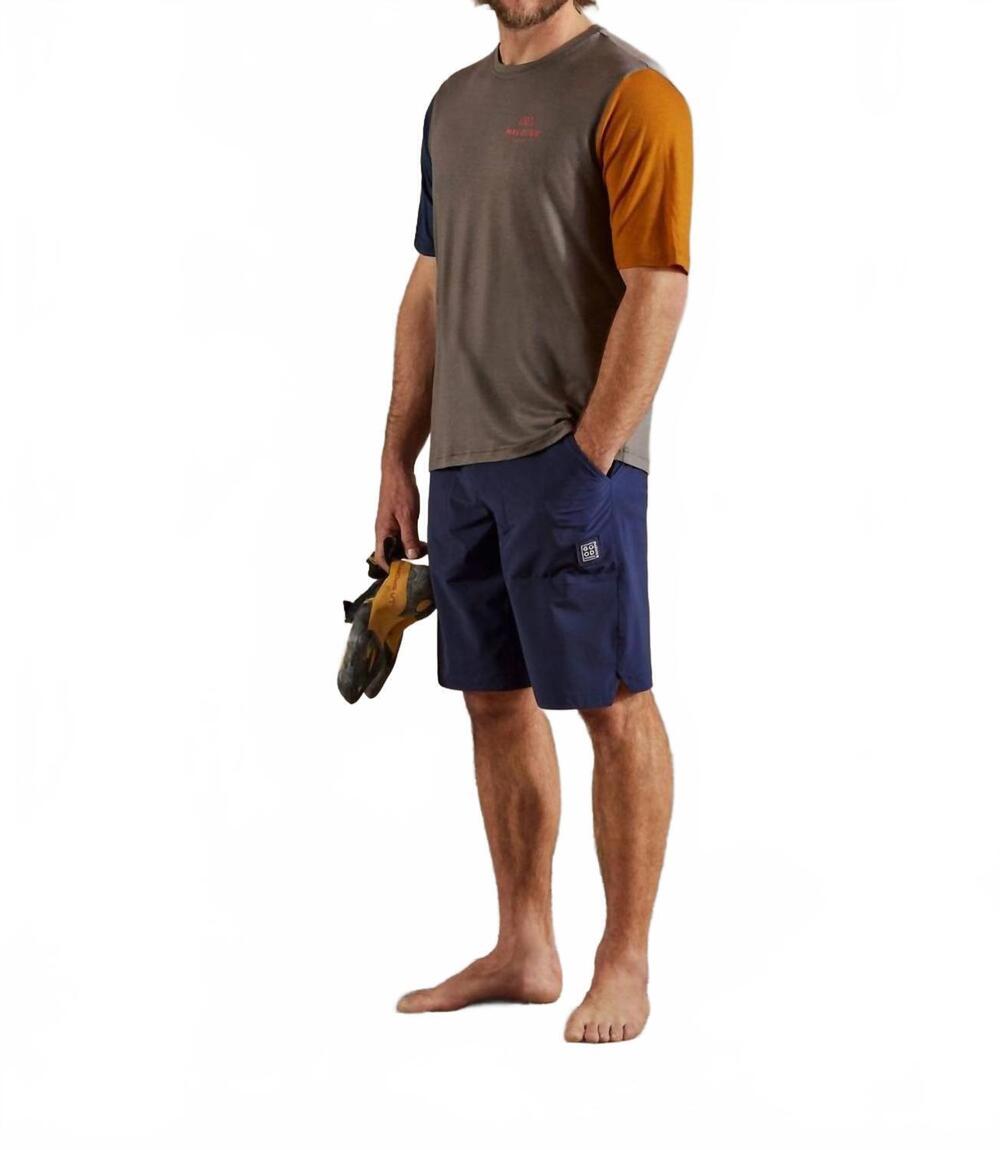 NEW MALOJA men's zyprian lightweight short in night sky